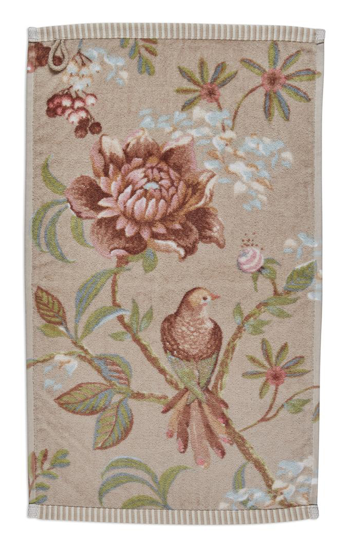 Pip Studio Gästetuch Secret Garden | Khaki