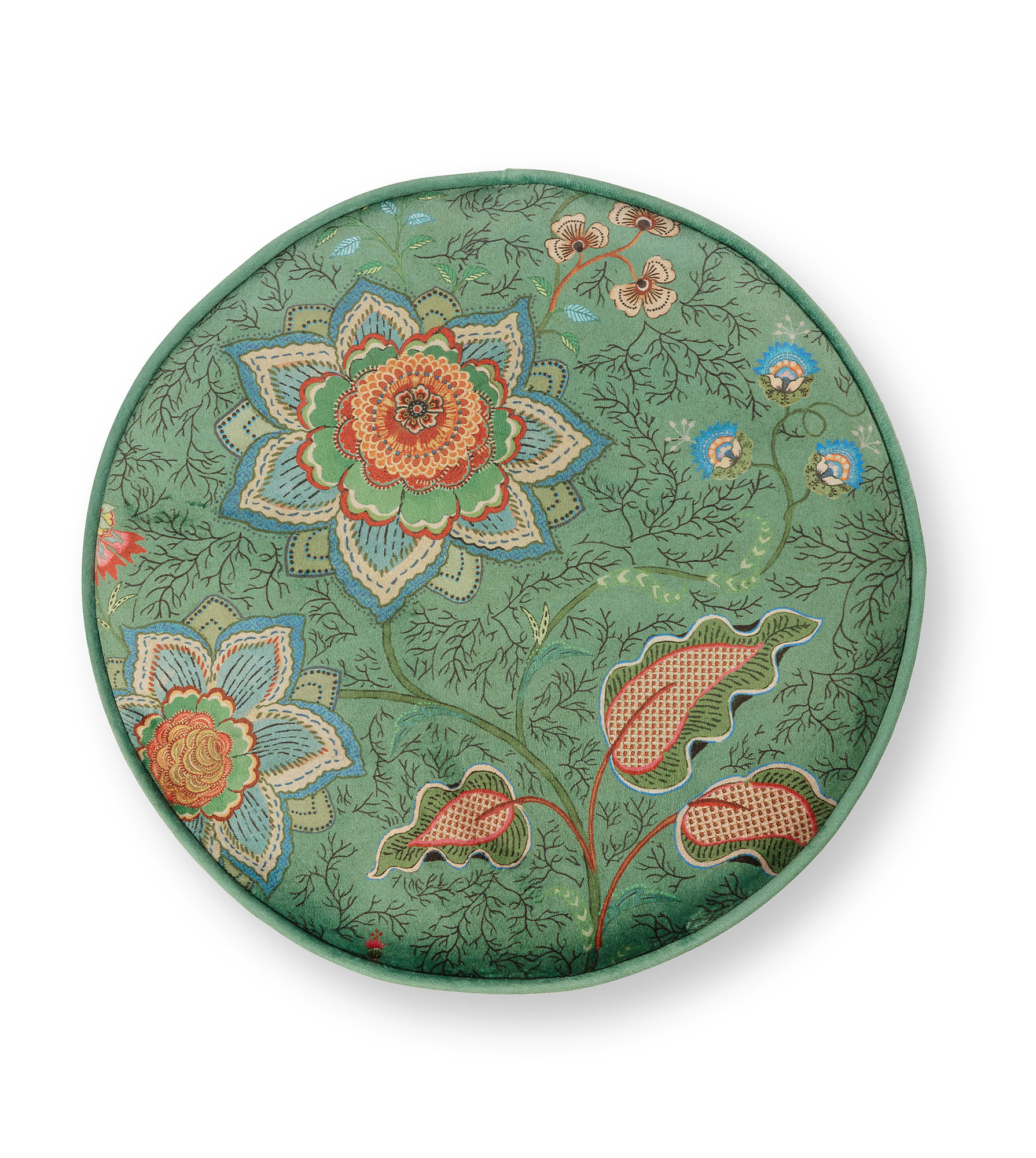 Pip Studio Pouf Sitzpouf Mumbai Morning | grün