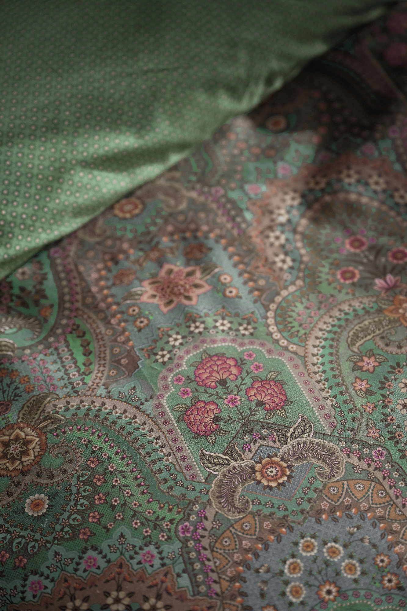 Pip Studio Perkalbettwäsche Little Jabali | Green