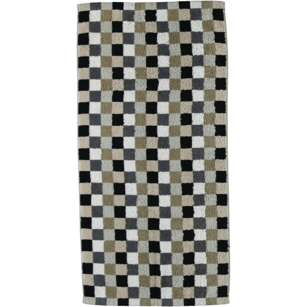 Cawö Handtuch Lifestyle Cube 7047 | 37 Kiesel