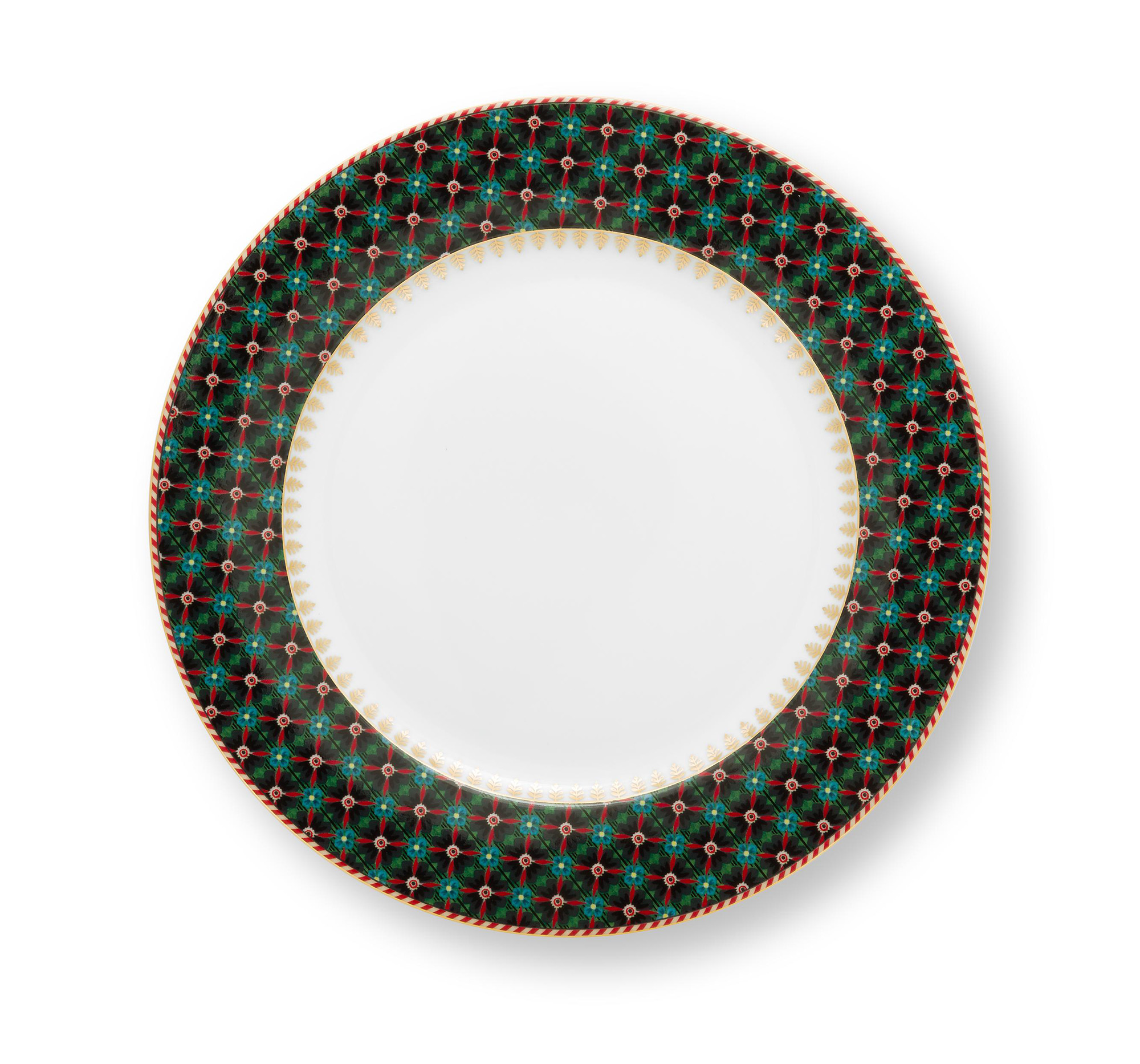 Pip Studio Frühstücksteller Berry Blues | grün