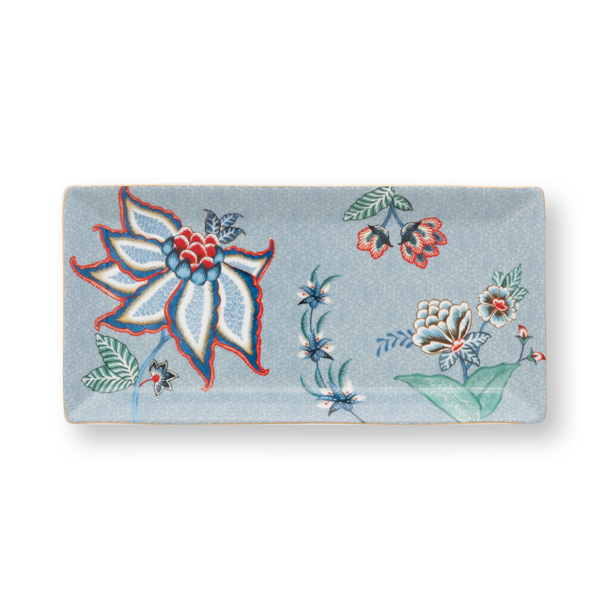 Pip Studio Geschenkset quadratisch Flower Festival | Blau