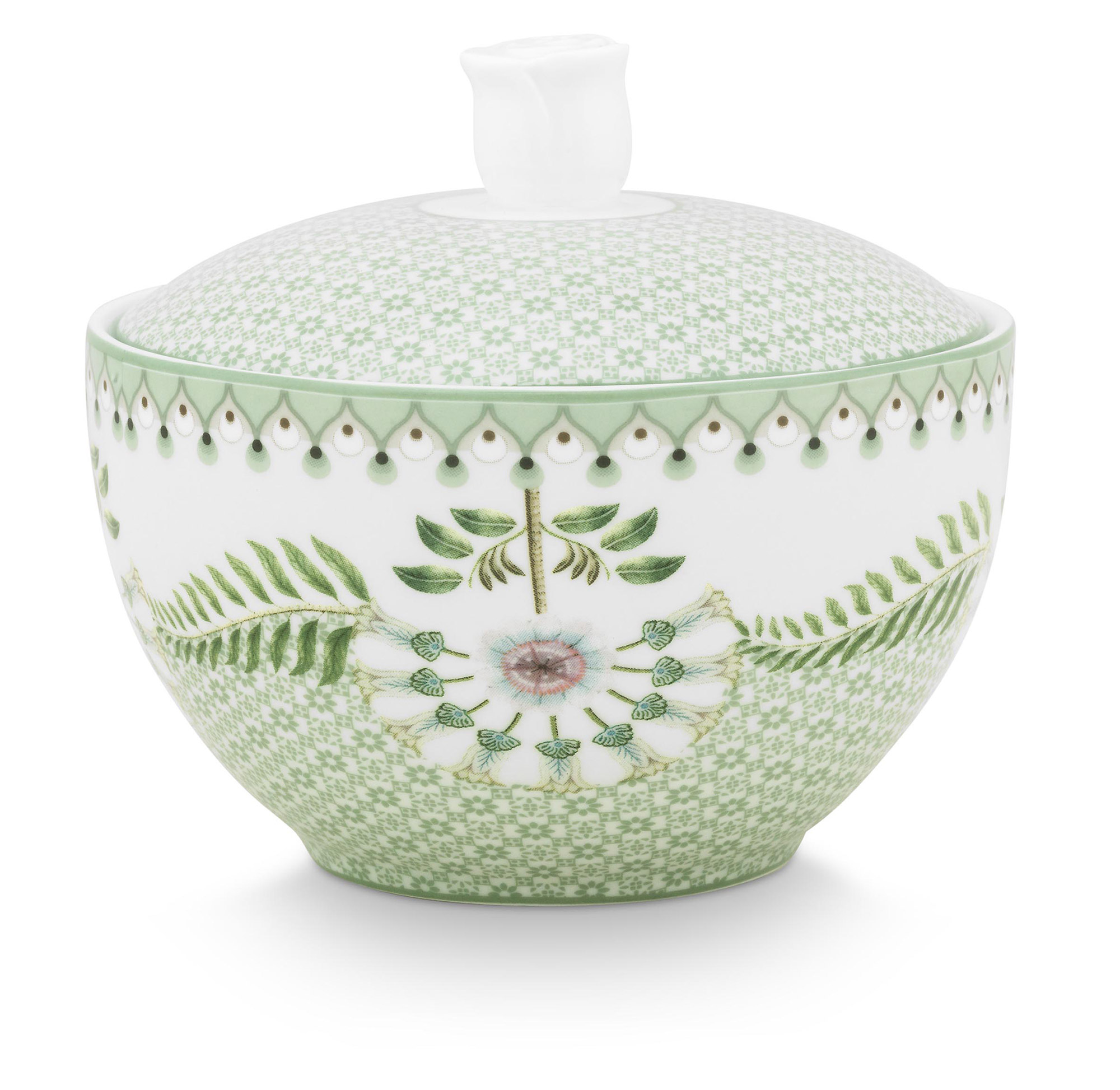Pip Studio Zuckerdose Lily&Lotus | hellgrün