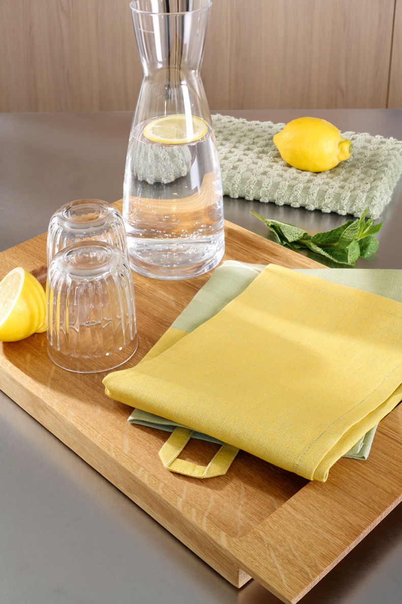 Cawö Geschirrtuch Duo Cuisine 535 | 54 scotch/wasabi