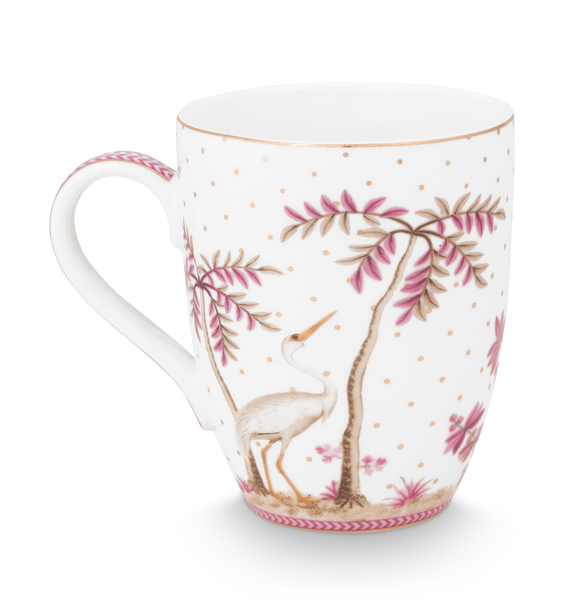 Pip Studio Tasse gross Jolie | gold pink
