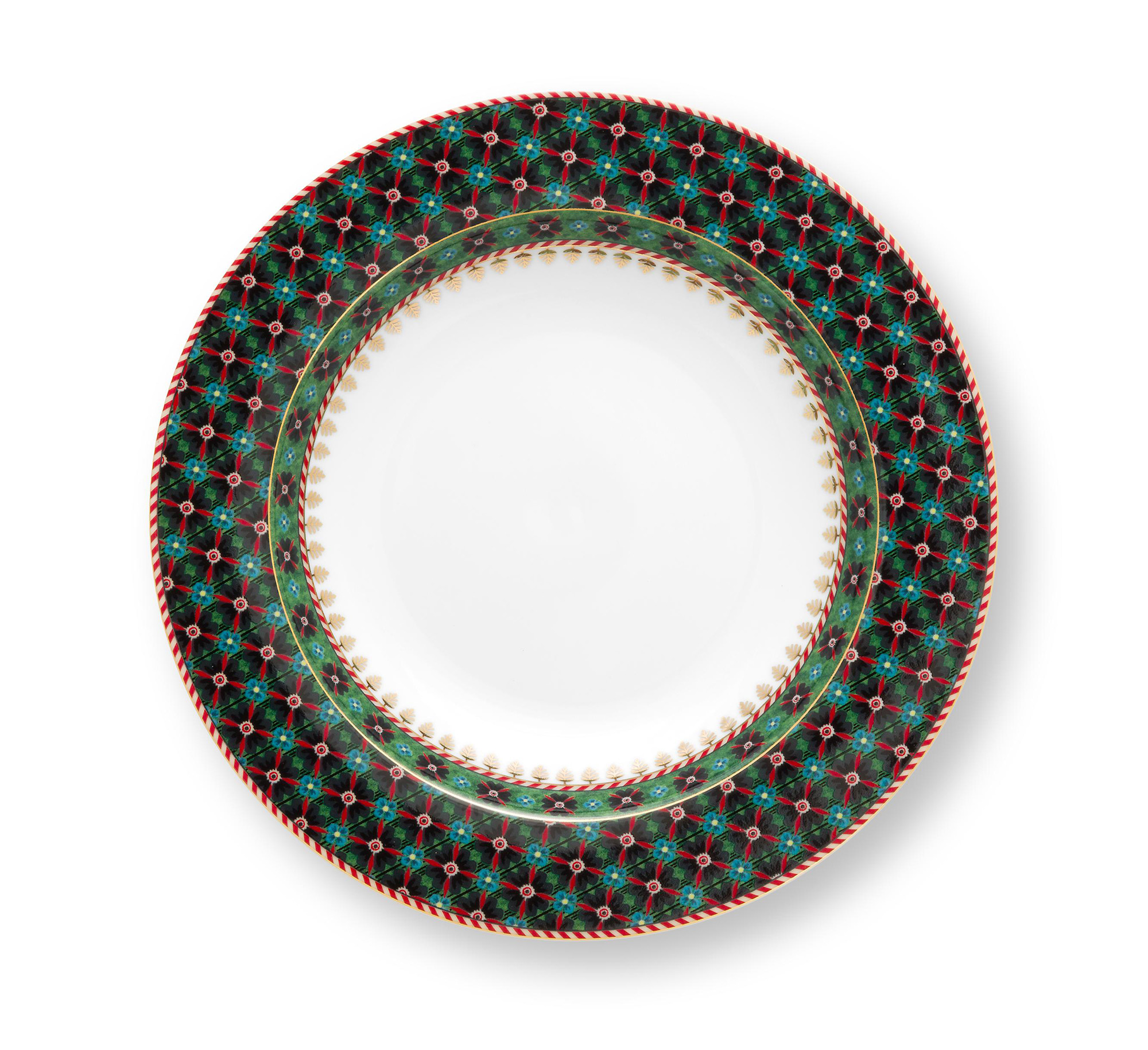 Pip Studio tiefer Teller Berry Blues | grün