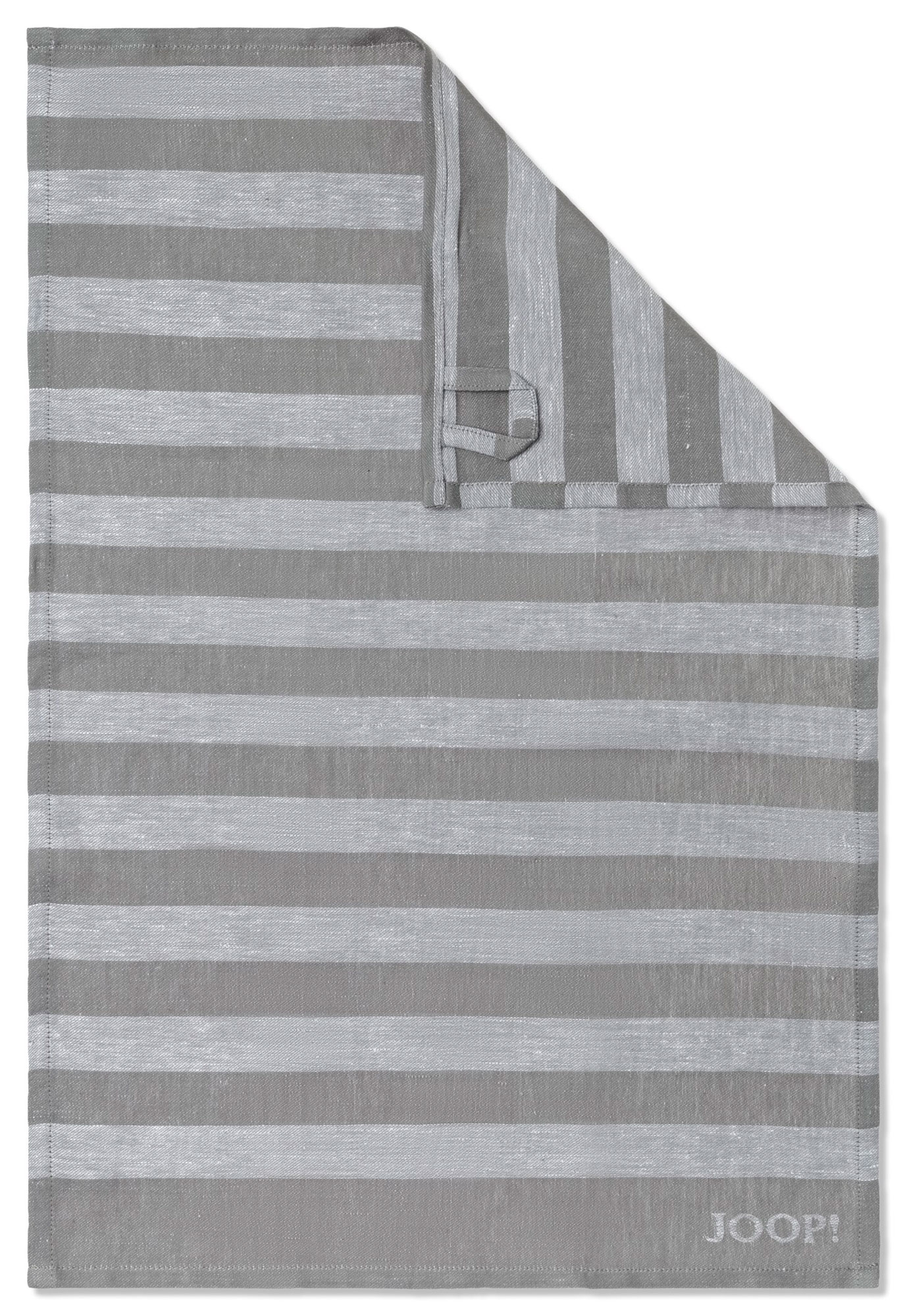 JOOP! Geschirrtuch Cuisine Stripes | 76 platin