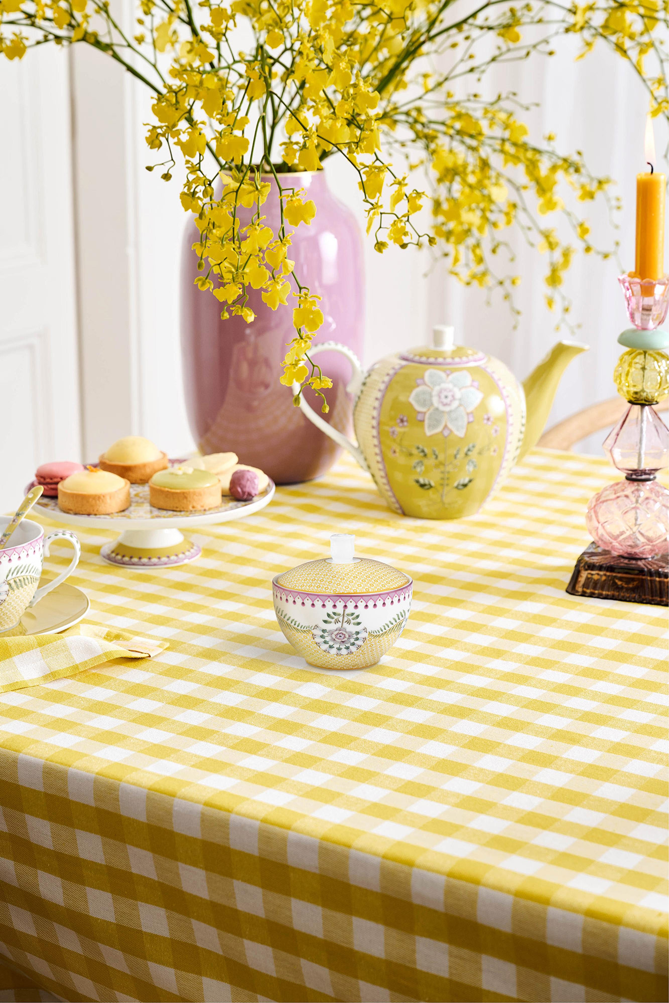 Pip Studio Zuckerdose Lily & Lotus | Yellow