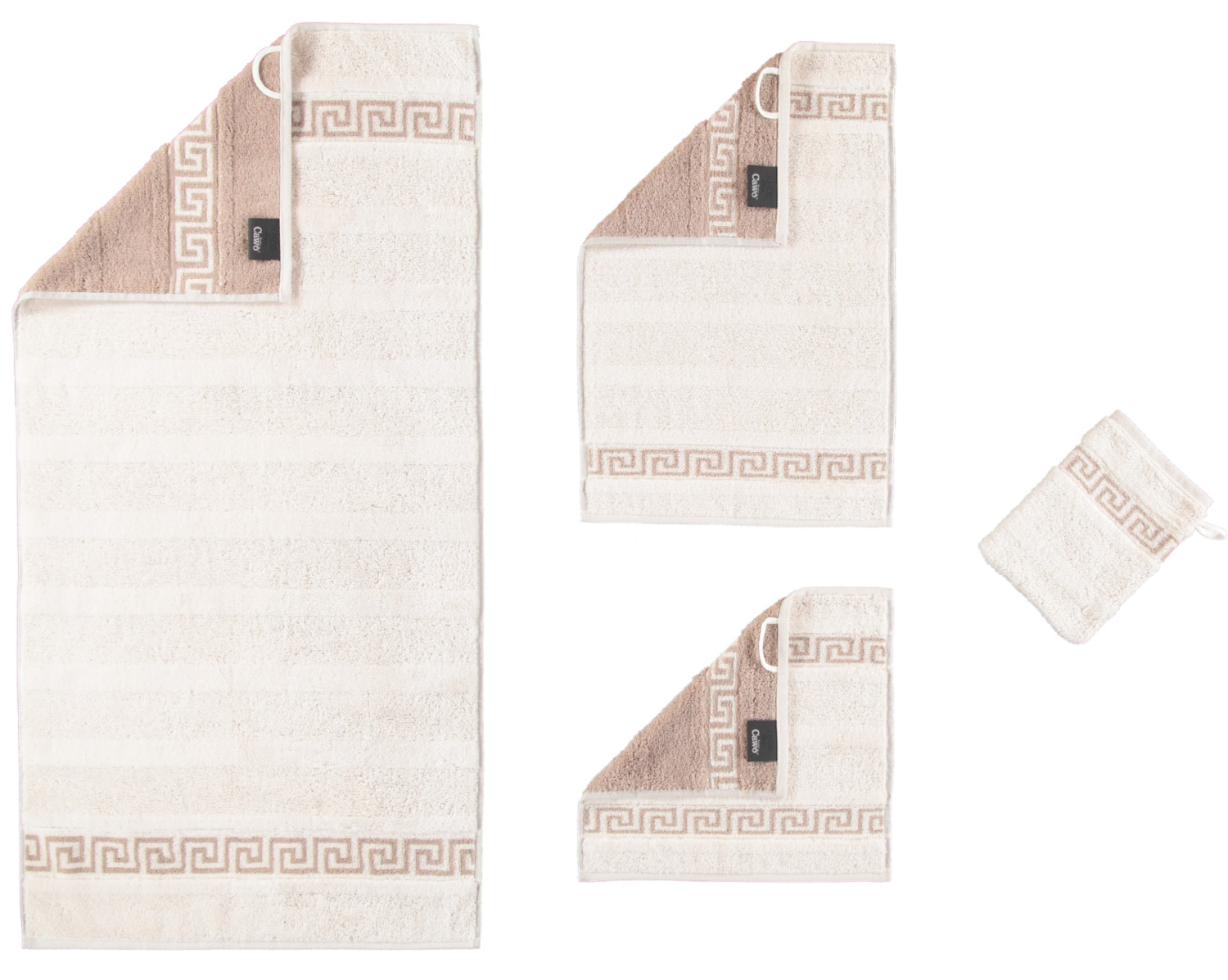 Cawö Handtuch Noblesse Duo 1003 | 33 Natur