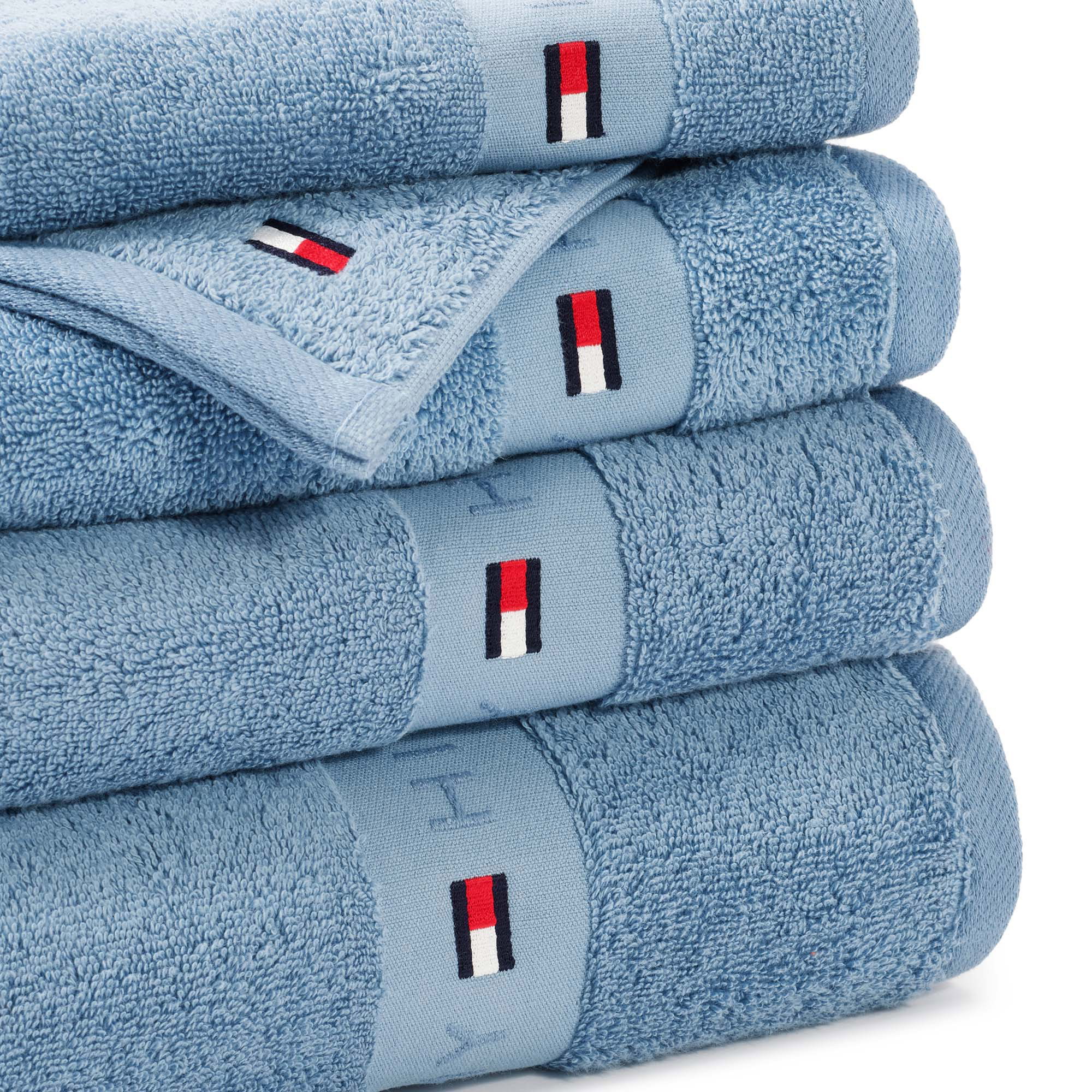 Tommy Hilfiger Gästetuch | ice blue