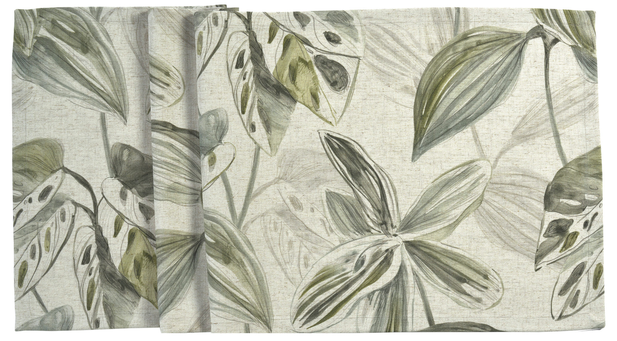 Sander Tischläufer Siena | 02 green Sander Tischläufer Siena | 02 green