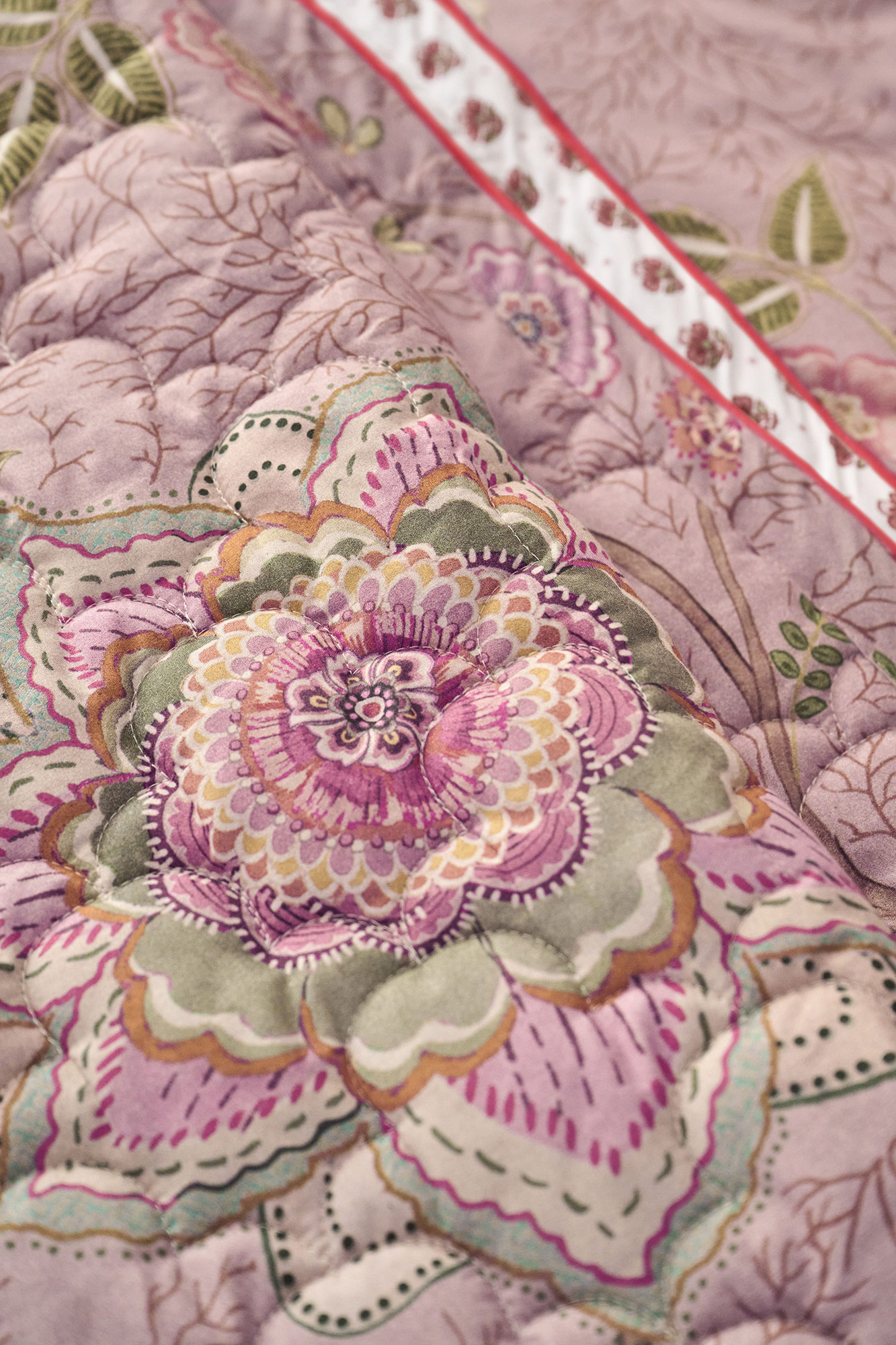 Pip Studio Tagesdecke Mumbai Morning | Rosa