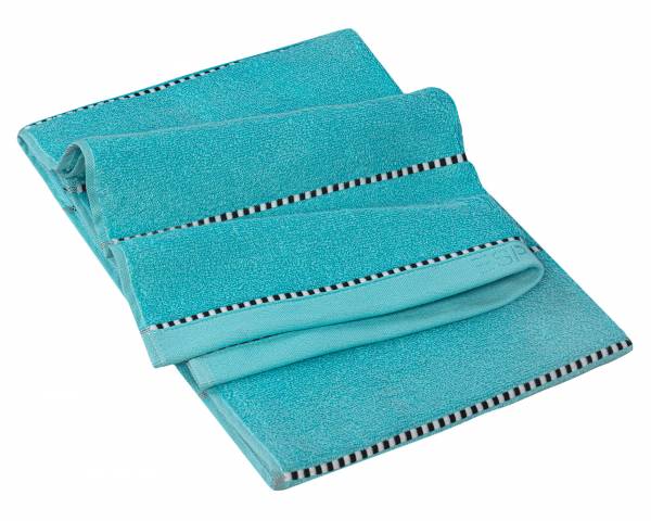 Esprit Handtuch Box Stripes | 534 turquoise