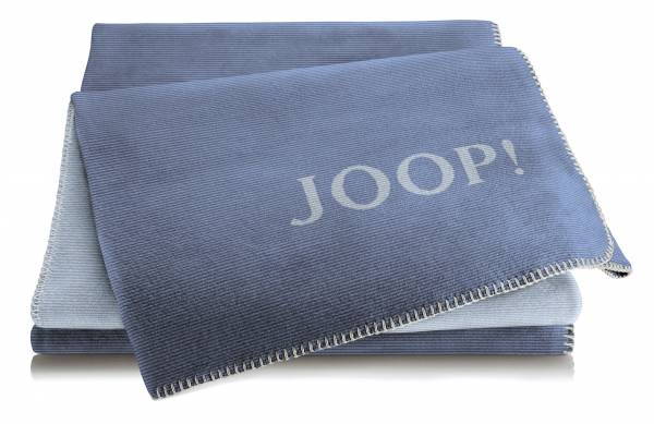 JOOP! Plaid Melange Doubleface | Jeans-Silber
