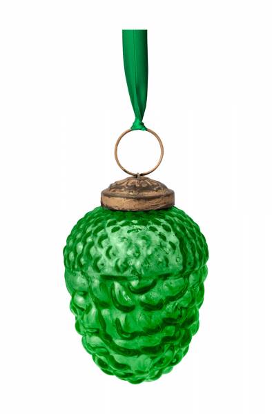 Pip Studio Ornament-Glas Pine Cone | hellblau