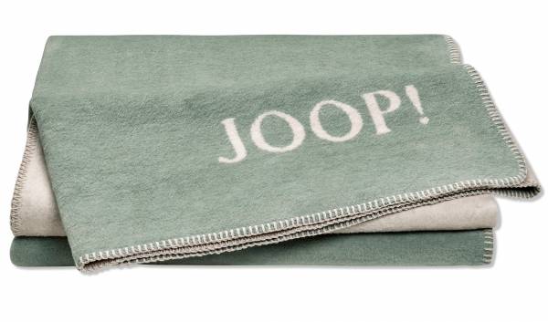 JOOP! Plaid UNI-Doubleface | Jade-Silber