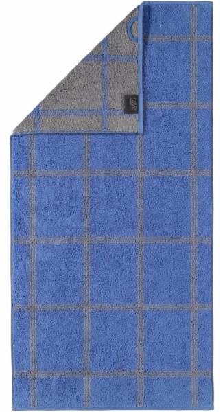 Cawö Luxury Home Handtuch TWO-TONE 604 | 17 blau