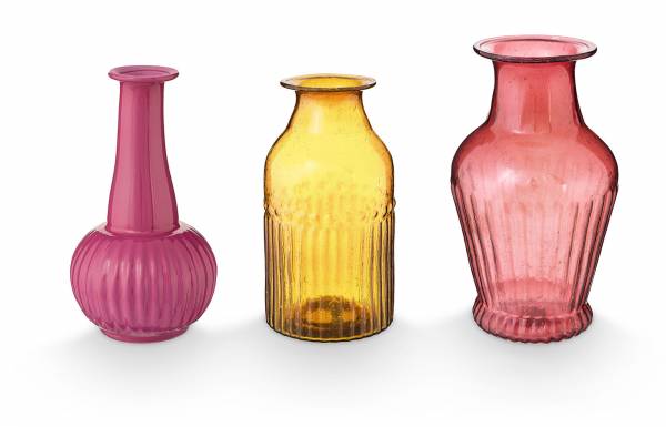 Pip Studio 3er Vasen-Set Home Accessories | Pink